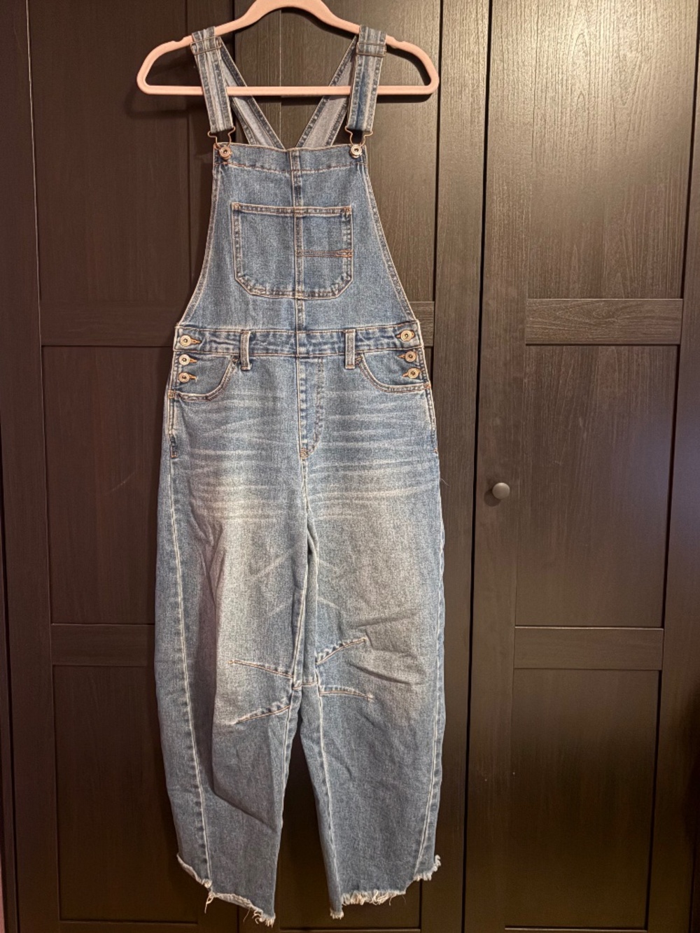 Barrel Leg Overalls